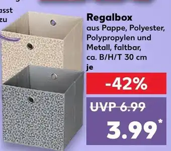 Kaufland Regalbox Angebot