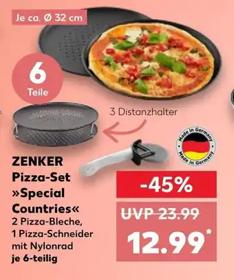 Kaufland ZENKER Pizza-Set >>Special Countries<< Angebot