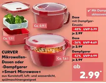 Kaufland CURVER Mikrowellen- Dosen oder -Dampfgarer >>Smart Microwave<< Angebot