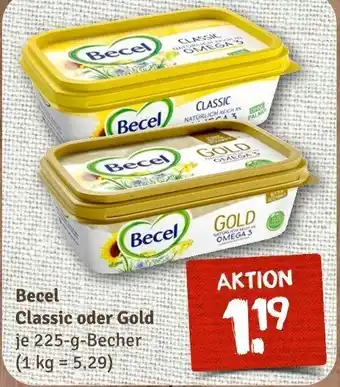 nahkauf Becel Classic oder Gold je 225-g Angebot