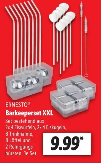 Lidl ERNESTO Barkeeperset XXL Angebot