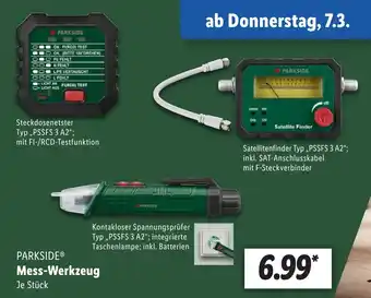 Lidl PARKSIDE Mess-Werkzeug Angebot