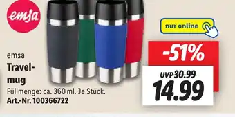 Lidl emsa Travel- mug Angebot