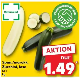 Kaufland Span./marokk. Zucchini, lose Angebot