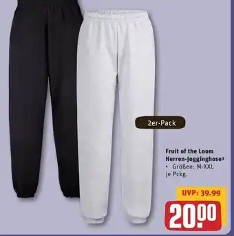 REWE Center Fruit of the Loom Herren Jogginghose Angebot