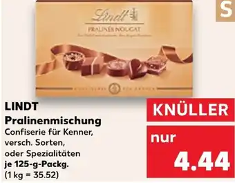 Kaufland LINDT Pralinenmischung 125-g-Packg. Angebot