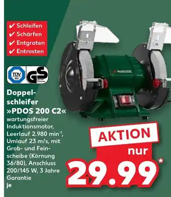 Kaufland Doppel-schleifer PDOS 200 C2 Angebot