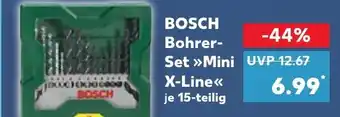 Kaufland BOSCH Bohrer- Set Mini X-Line 15-teilig Angebot