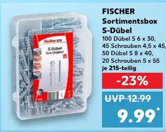 Kaufland FISCHER Sortimentsbox S-Dübel Angebot