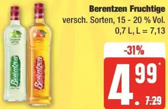 Edeka Berentzen Fruchtige 0,7 L Angebot