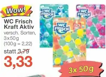 Jawoll WC Frisch Kraft Aktiv 3x50g Angebot