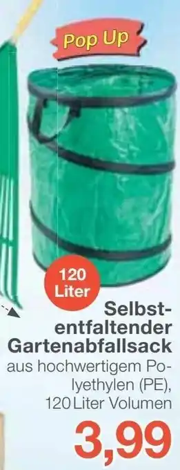 Jawoll Selbstentfaltender Gartenabfallsack Angebot