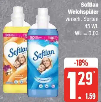 Edeka Softlan Weichspüler 45 WL Angebot