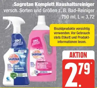 Edeka Sagrotan Komplett Haushaltsreiniger 750 ml Angebot