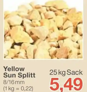 Jawoll Yellow Sun Splitt 25kg Angebot