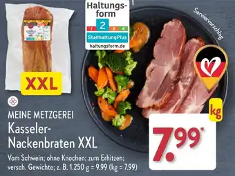 Aldi Nord MEINE METZGEREI Kasseler Nackenbraten XXL Angebot