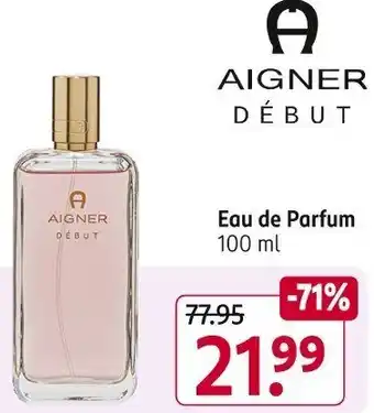 Rossmann AIGNER DÉBUT Eau de Parfum 100 ml Angebot