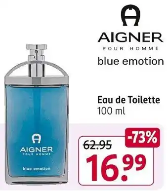 Rossmann AIGNER POUR HOMME blue emotion Eau de Toilette 100 ml Angebot