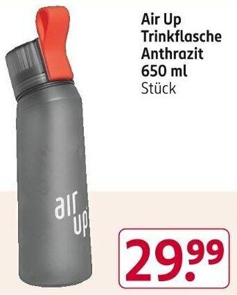 Air Up Trinkflasche Anthrazit 650 ml Angebot bei Rossmann