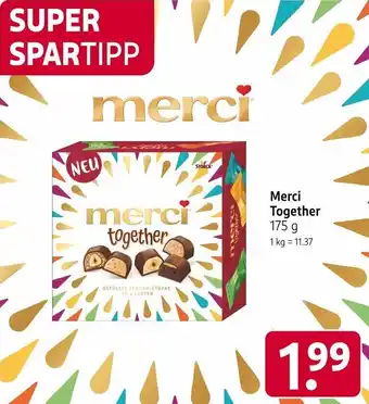 Rossmann Merci Together 175 g Angebot