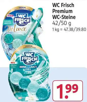 Rossmann WC Frisch Premium WC-Steine 42/50 g Angebot