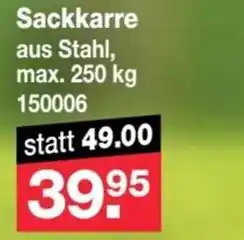 RL-Fundgrube Sackkarre aus Stahl, max. 250 kg Angebot