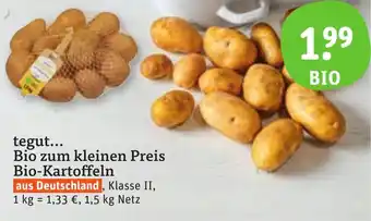 tegut tegut... Bio zum kleinen Preis Bio-Kartoffeln 1,5 kg Netz Angebot