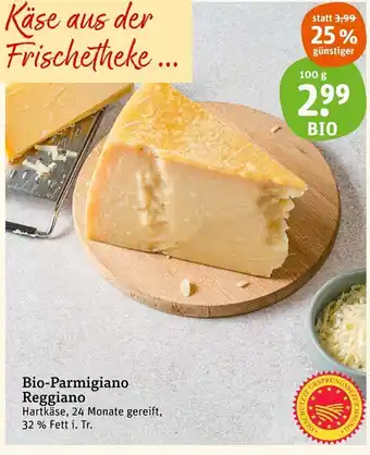 basic Bio-Parmigiano Reggiano 100g Angebot