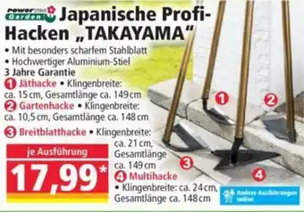 Norma Japanische Profi- Hacken ,TAKAYAMA" Angebot