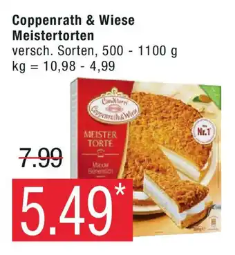 Marktkauf Coppenrath & Wiese Meistertorten 500-1100 g Angebot