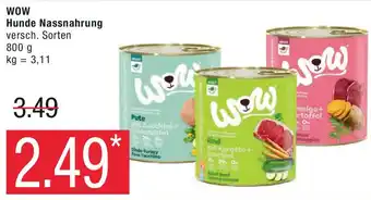 Marktkauf WOW Hunde Nassnahrung 800 g Angebot