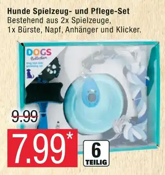 Marktkauf Hunde Spielzeug- und Pflege-Set Angebot