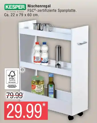 Marktkauf KESPER Nischenregal Angebot