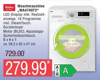 Marktkauf Amica Waschmaschine ,,WA474073" Angebot