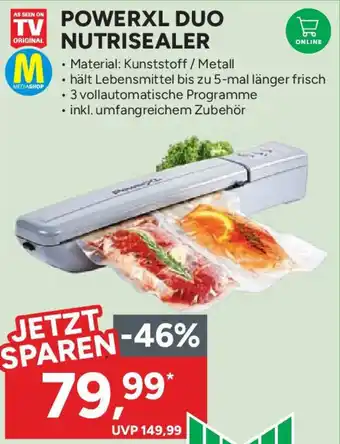 Marktkauf POWERXL DUO NUTRISEALER Angebot