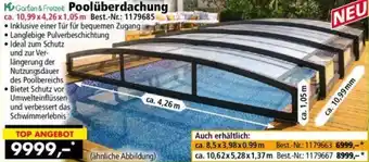 Norma Garten & Freizeit Poolüberdachung Angebot