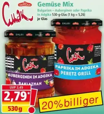 Norma DOVGAN Cuak Gemüse Mix 530 g Glas Angebot