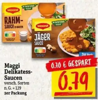 NP Discount Maggi Delikatess-Saucen 2er Packung Angebot