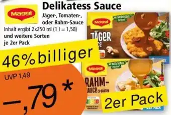 Norma Maggi Delikatess Sauce 2er Pack Angebot