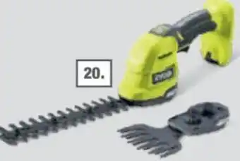 toom Baumarkt RYOBI Akku-Gras und Strauchschere ,,RY18GSA-0" Angebot