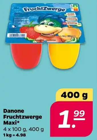 NETTO Danone Fruchtzwerge Maxi 4x100 g Angebot