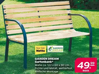 NETTO GARDEN DREAM Gartenbank Angebot