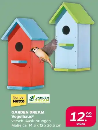 NETTO GARDEN DREAM Vogelhaus Angebot