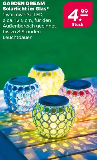 NETTO GARDEN DREAM Solarlicht im Glas Angebot