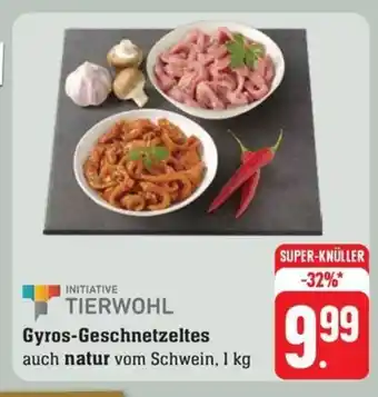 Schmidt's Märkte Gyros-Geschnetzeltes auch natur vom Schwein, 1 kg Angebot