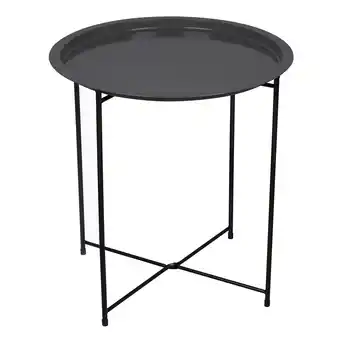 Netto Marken-Discount BO-CAMP Beistelltisch Harlem Tablett Camping Garten Klapp Tisch Grill BBQ 46x50 Angebot
