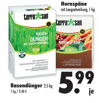 Mäc Geiz terrasan Rasendünger 2,5 kg Angebot