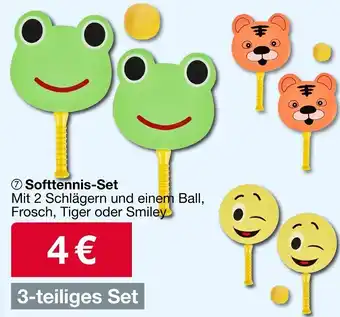 Woolworth Softtennis-Set 3-teiliges Angebot