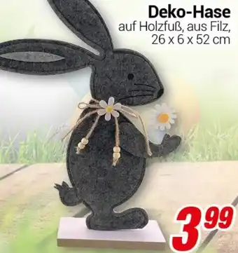 CENTERSHOP Deko-Hase Angebot