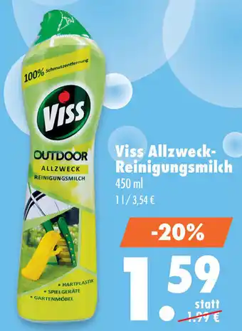 Mäc Geiz Viss Allzweck-Reinigungsmilch 450ml Angebot